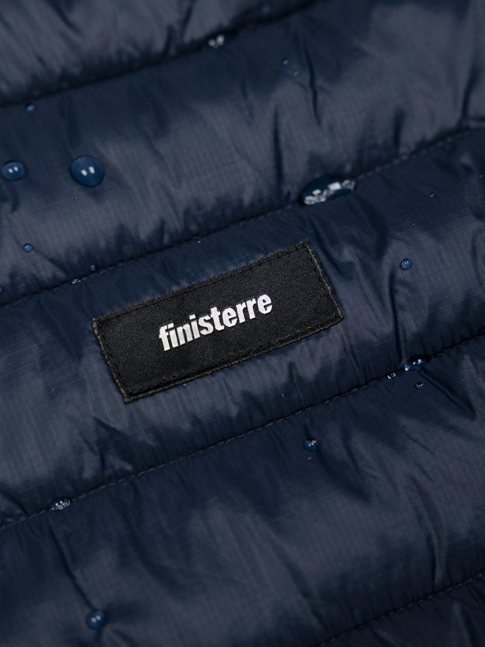 Recycled Hooded Jacket in Navy - Nimbus