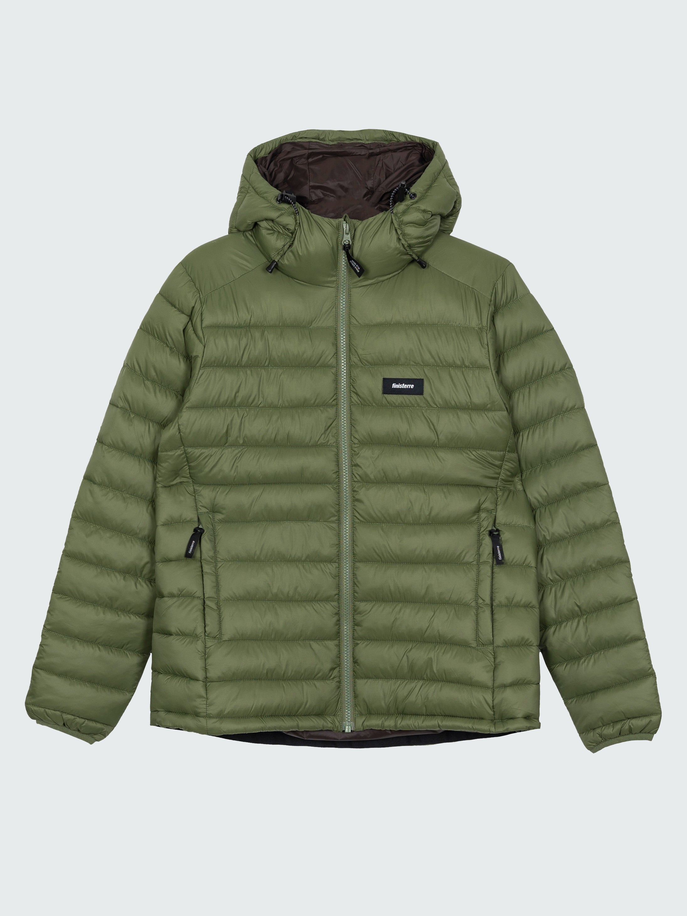 Recycled Hooded Jacket in Seagrass - Nimbus
