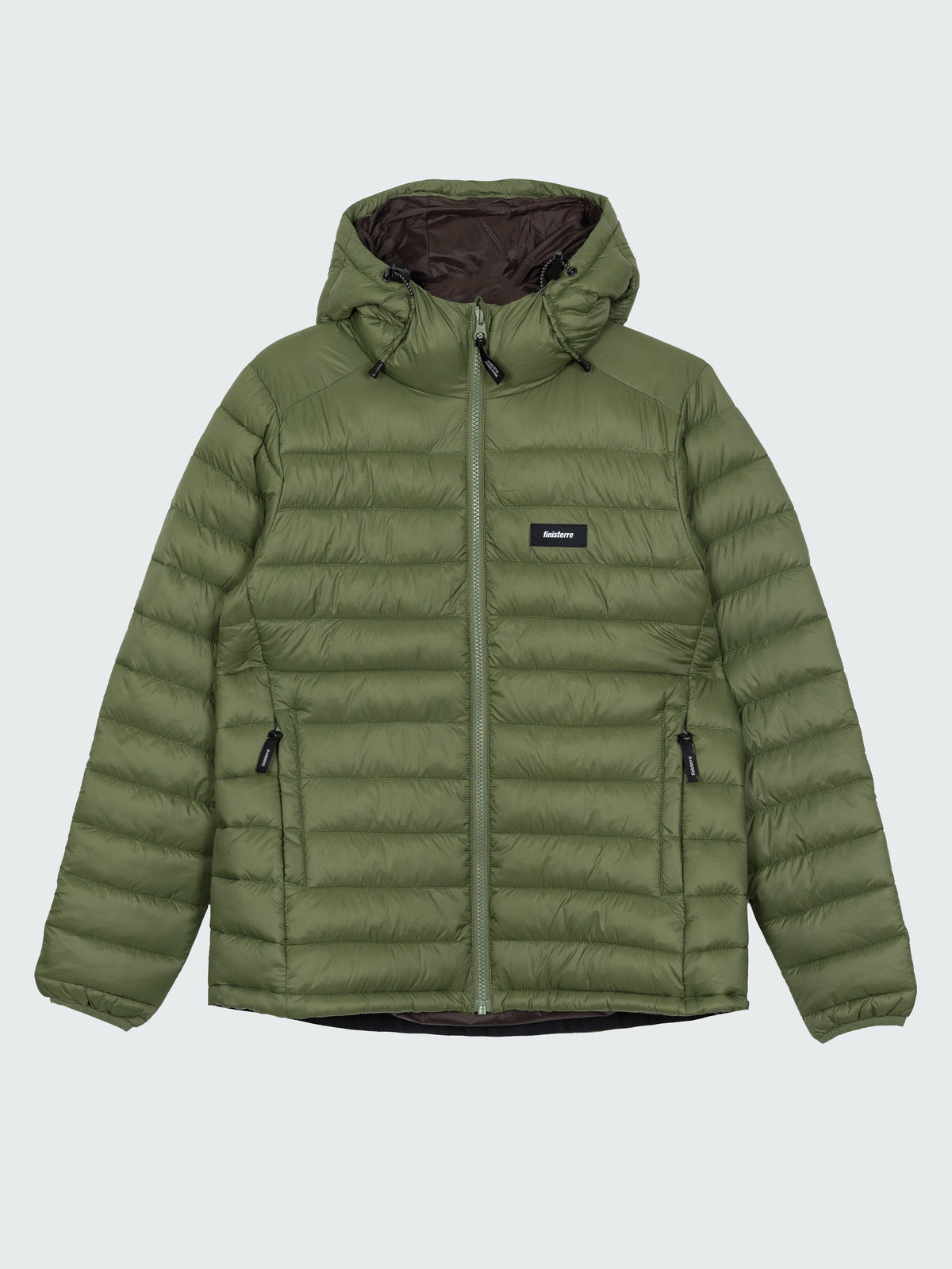 Recycled Hooded Jacket in Seagrass - Nimbus