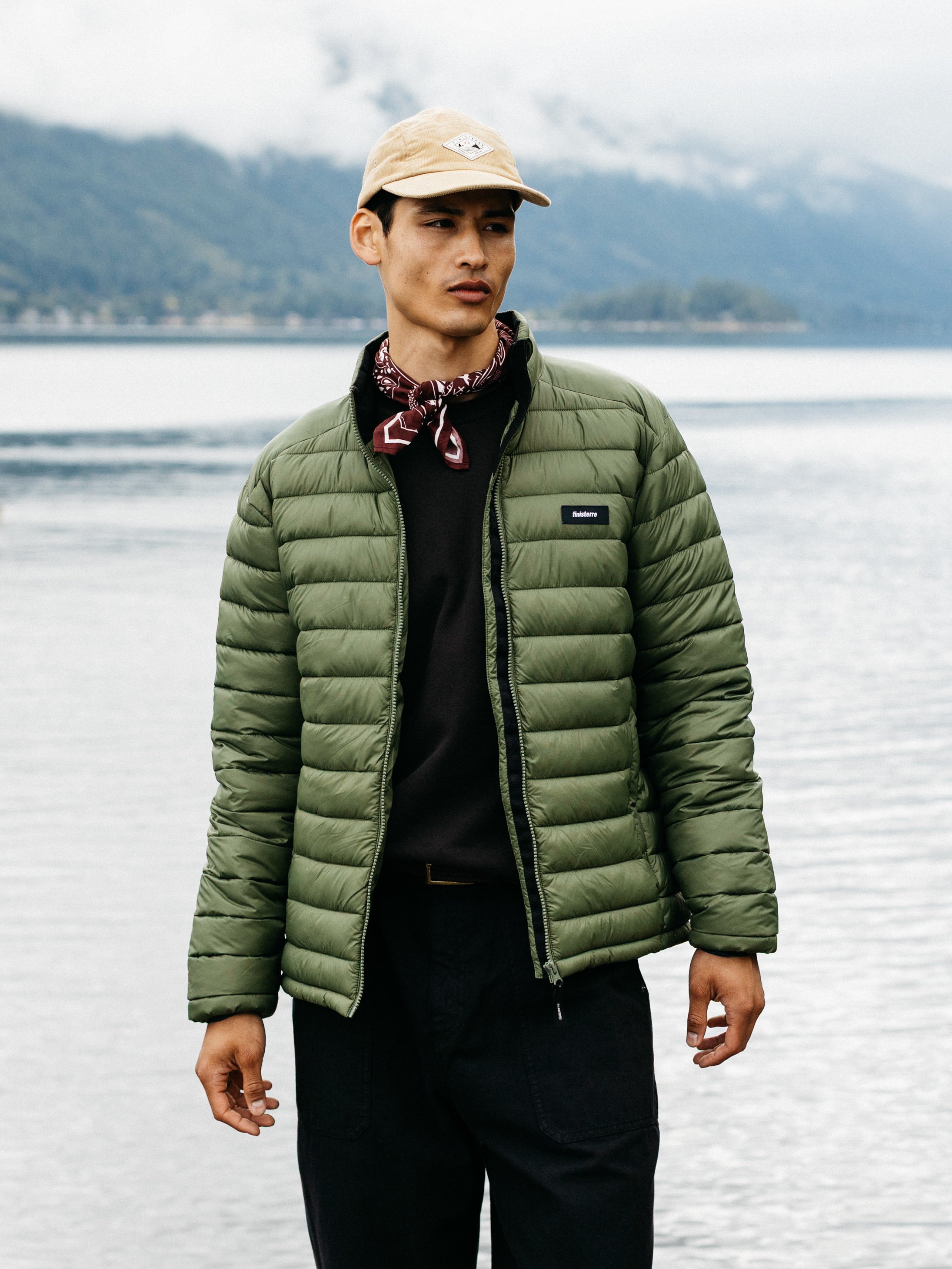 Recycled Jacket in Seagrass - Nimbus