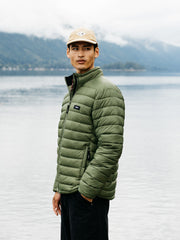 Recycled Jacket in Seagrass - Nimbus
