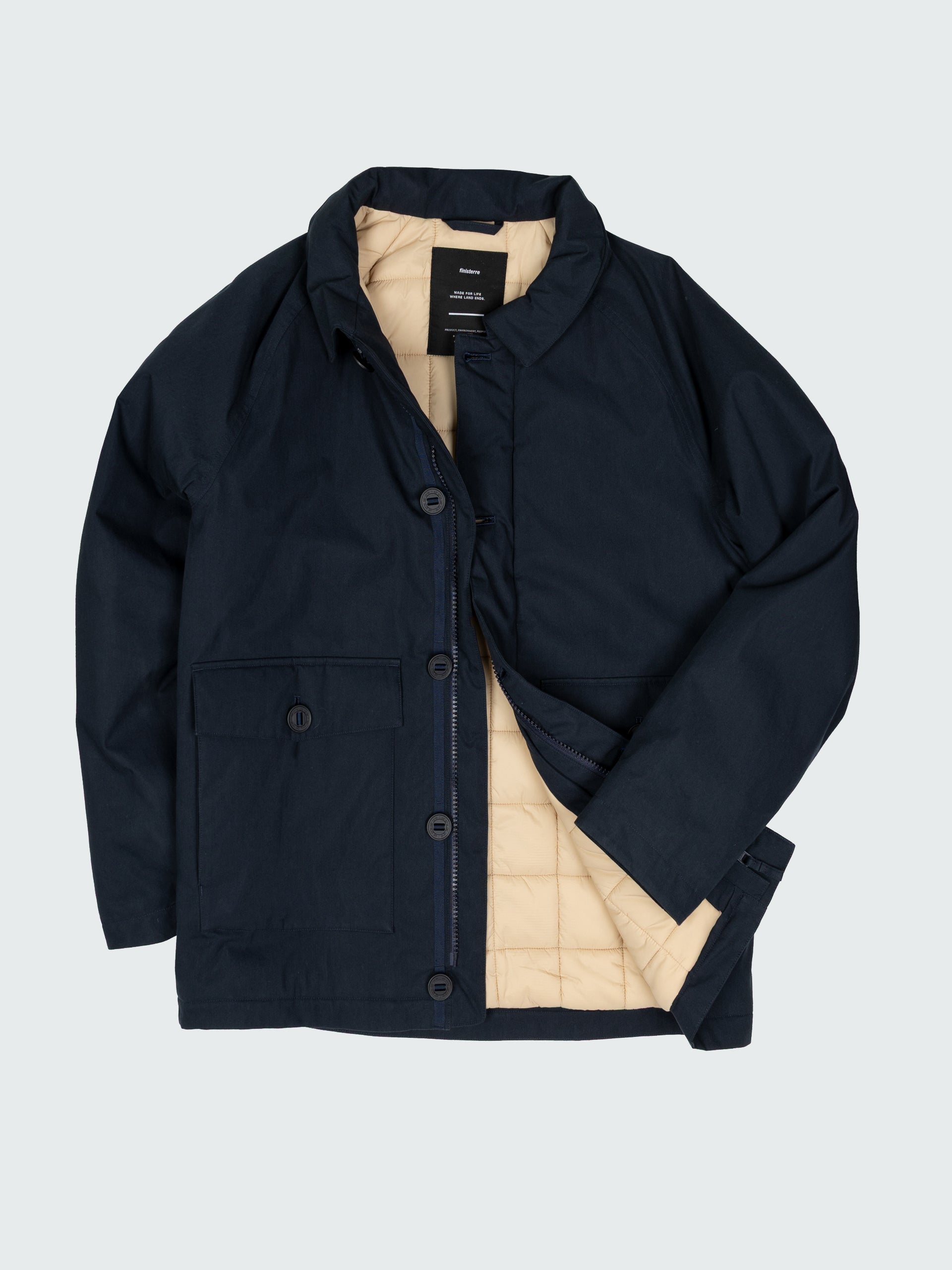 Recycled Insulated Jacket in Navy - Shipyard