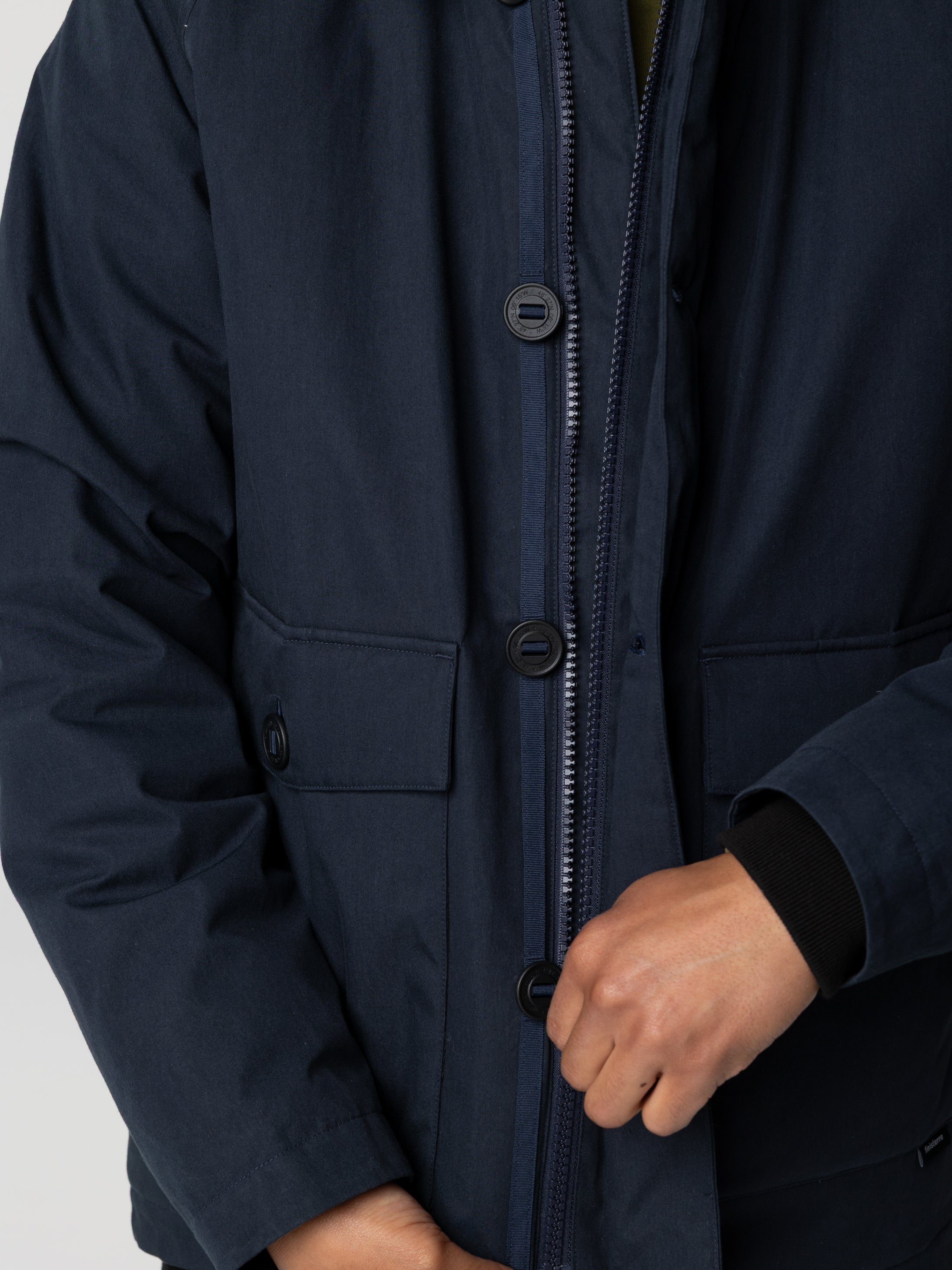 Recycled Insulated Jacket in Navy - Shipyard