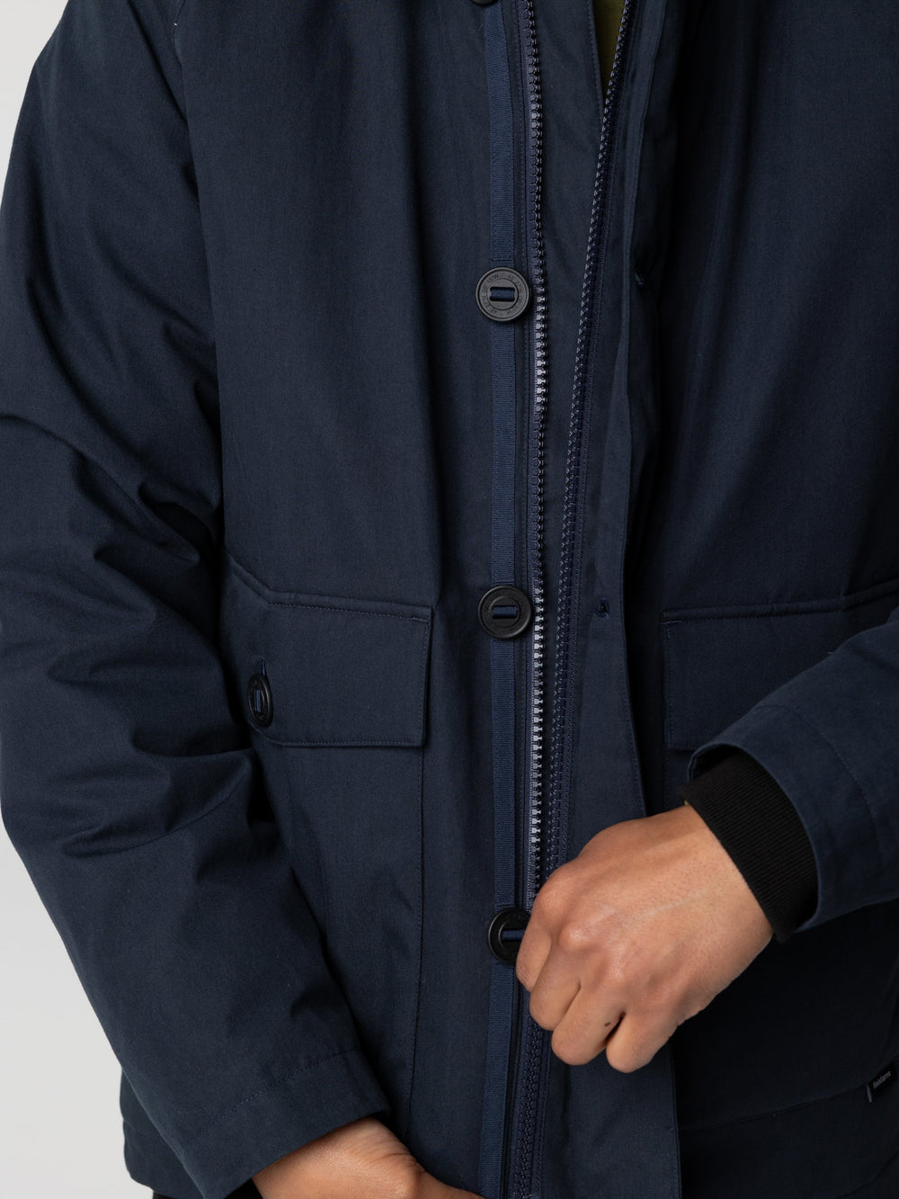 Recycled Insulated Jacket in Navy - Shipyard