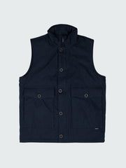 Recycled Insulated Gilet in Navy - Shipyard