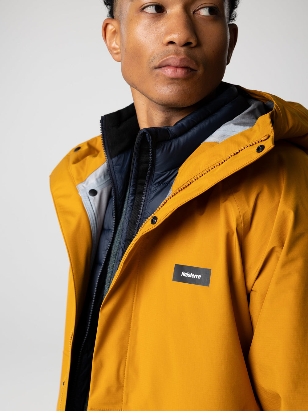 Recycled Waterproof Jacket in Buckwheat - Skybird