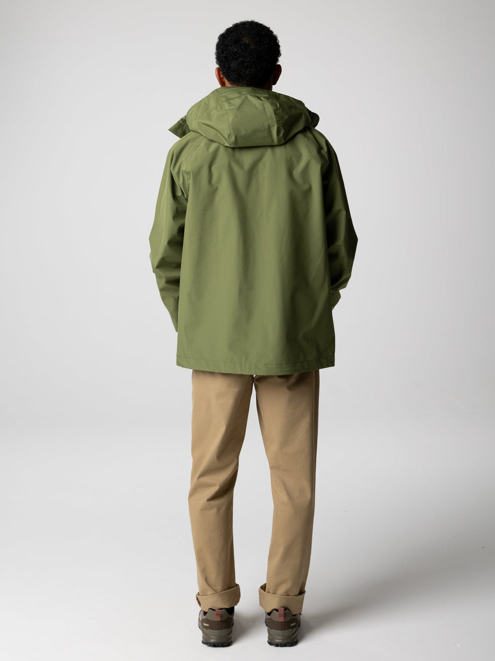 Recycled Waterproof Jacket in Seagrass - Skybird