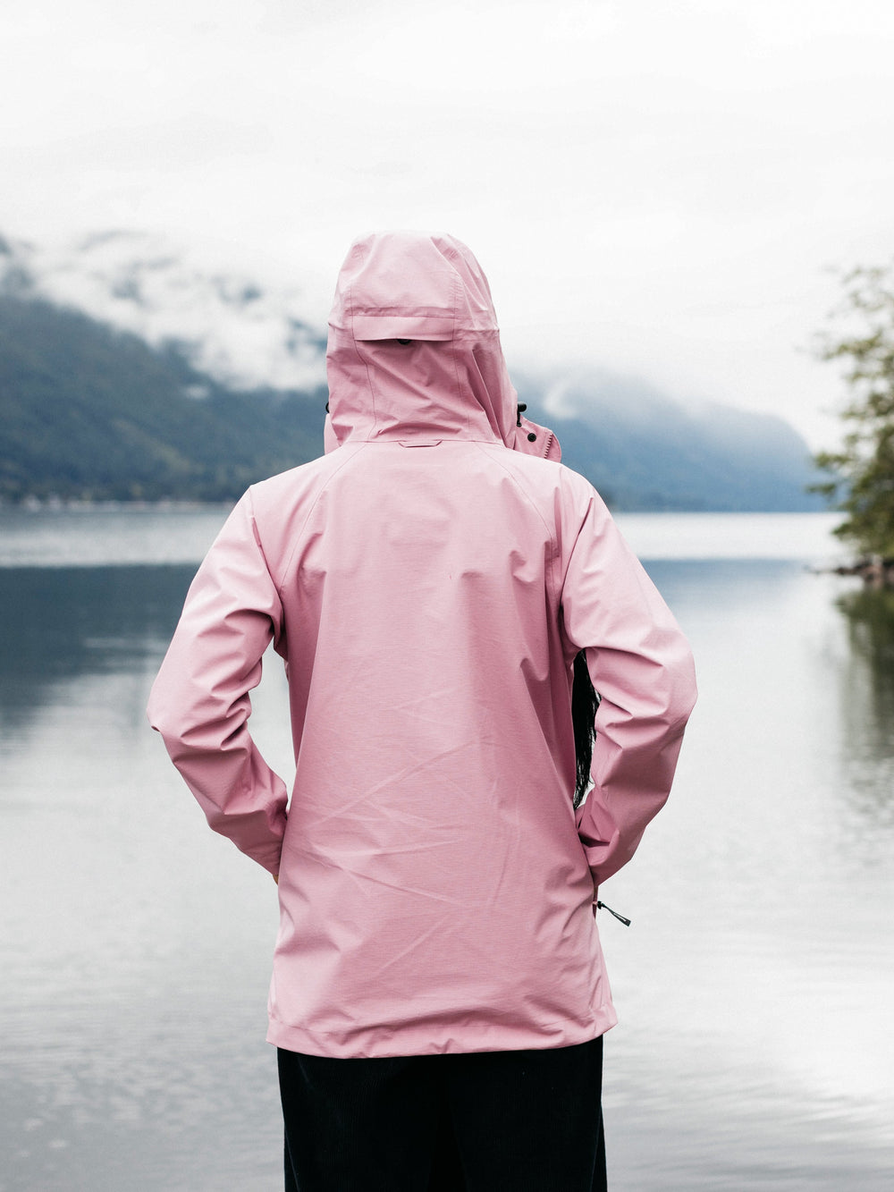 Recycled Waterproof Jacket in Purple - Skybird