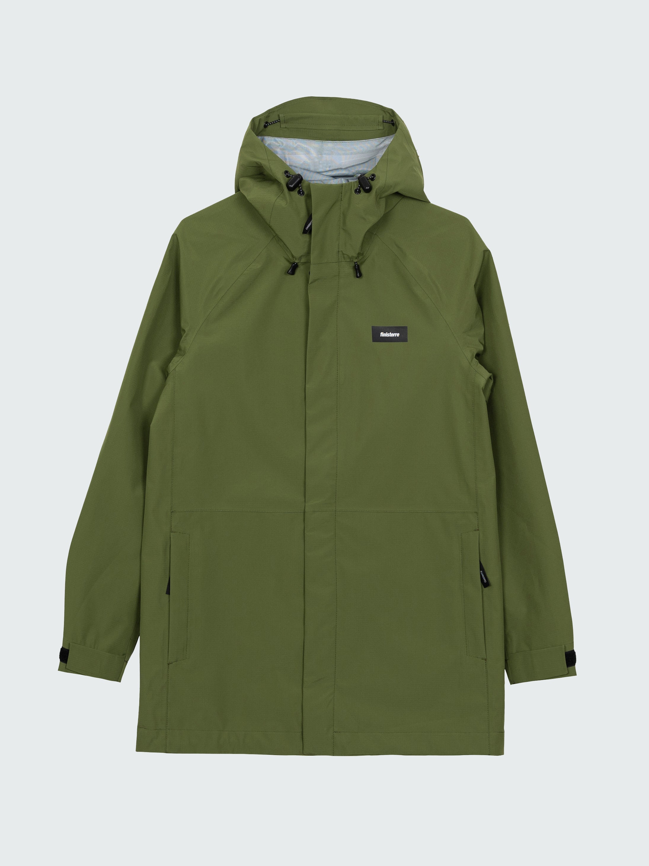 Recycled Waterproof Jacket in Seagrass - Skybird