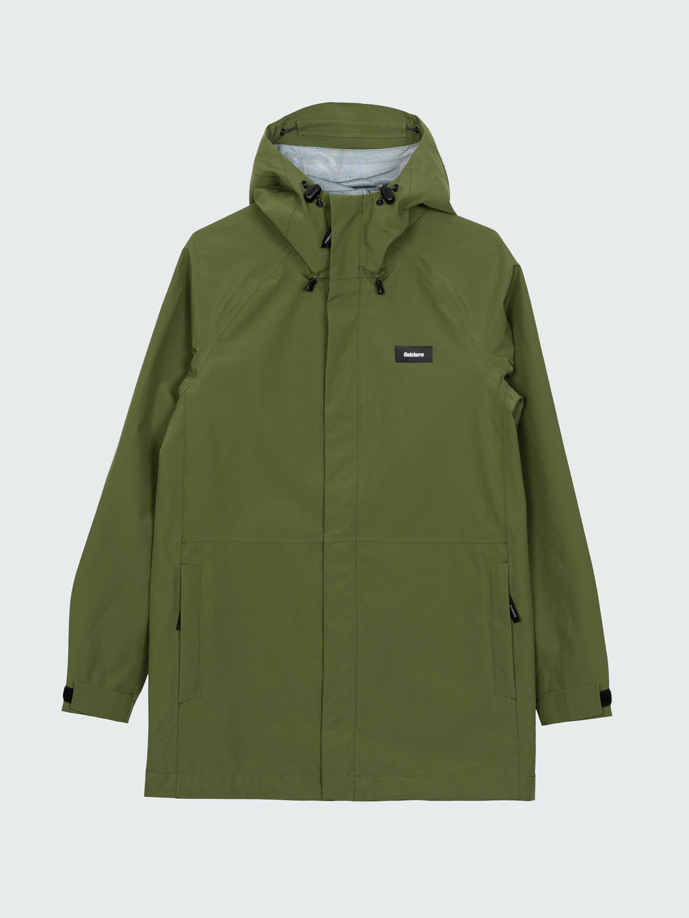 Recycled Waterproof Jacket in Seagrass - Skybird