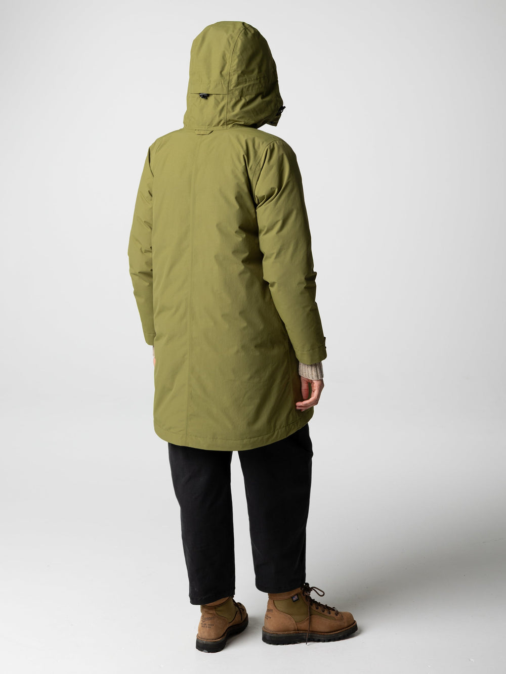 Recycled Waterproof Parka in Green - Skye