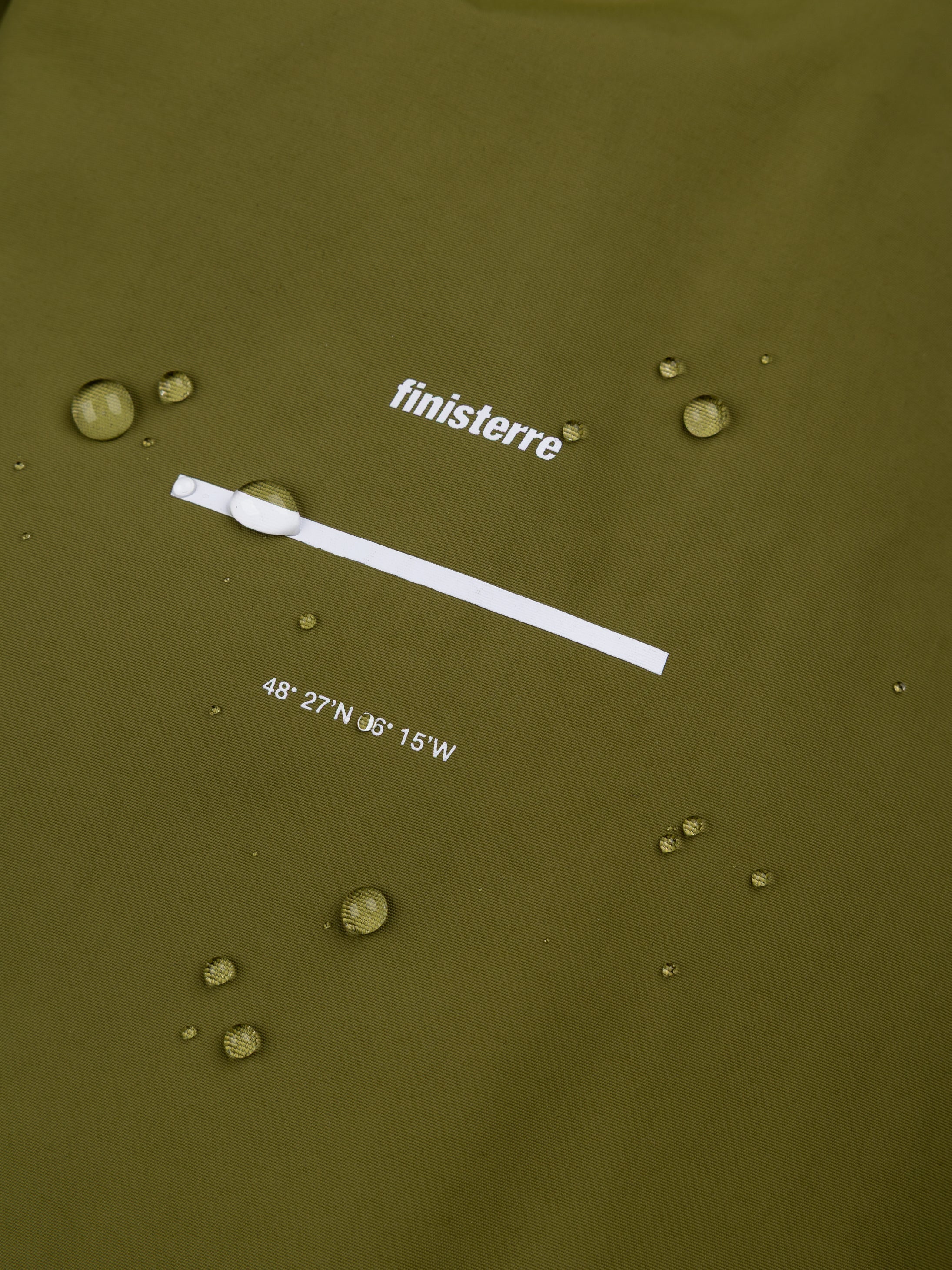 Recycled Waterproof Parka in Green - Skye