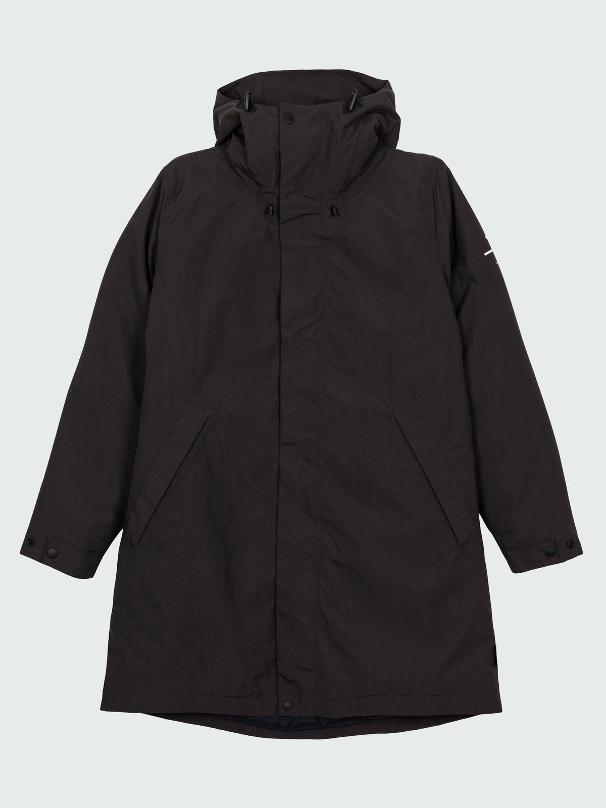 Recycled Waterproof Parka in Brown - Skye