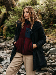 Recycled Waterproof Parka in Black - Skye