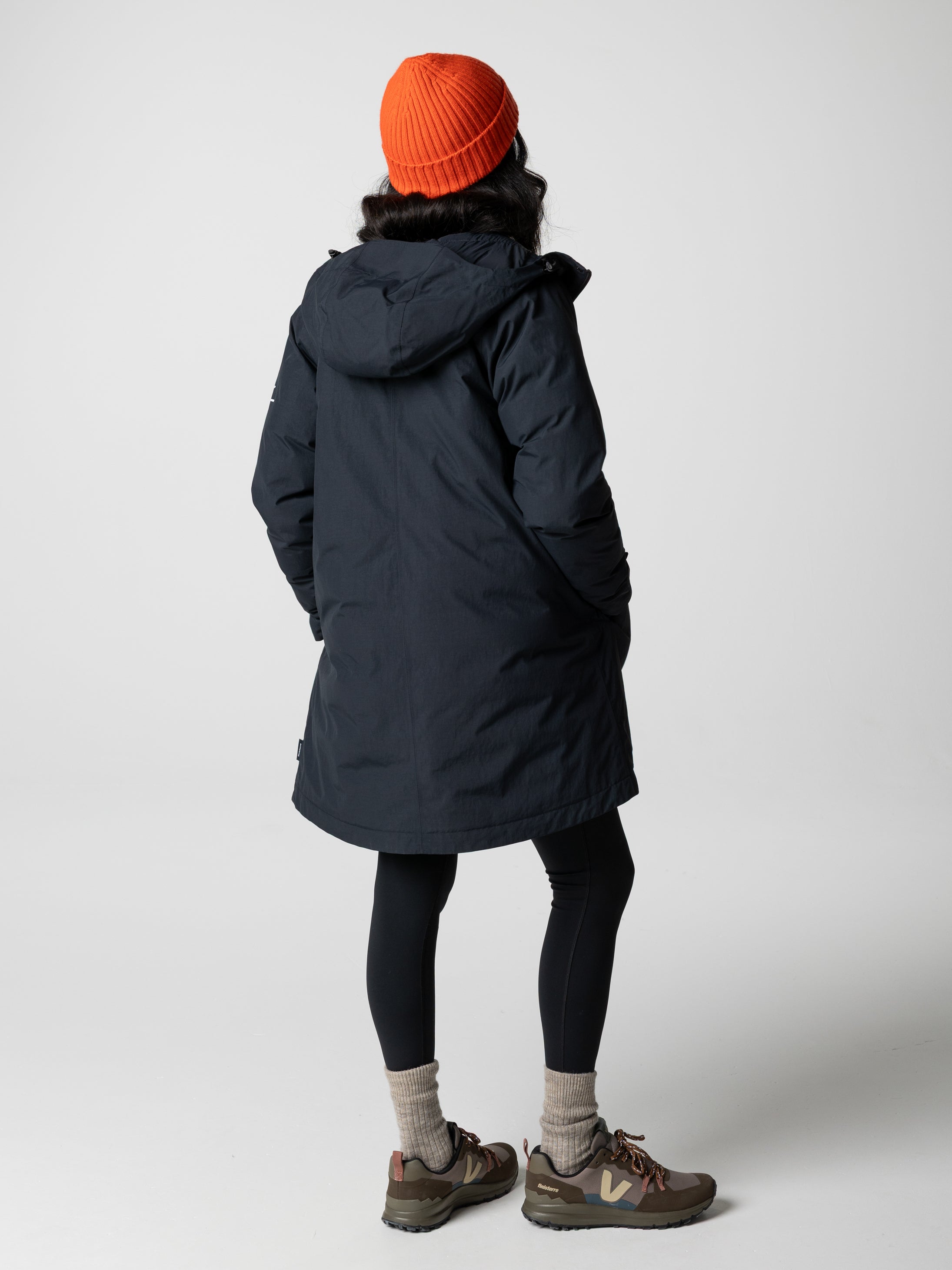 Recycled Waterproof Parka in Black - Skye