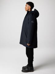 Recycled Waterproof Parka in Black - Solway