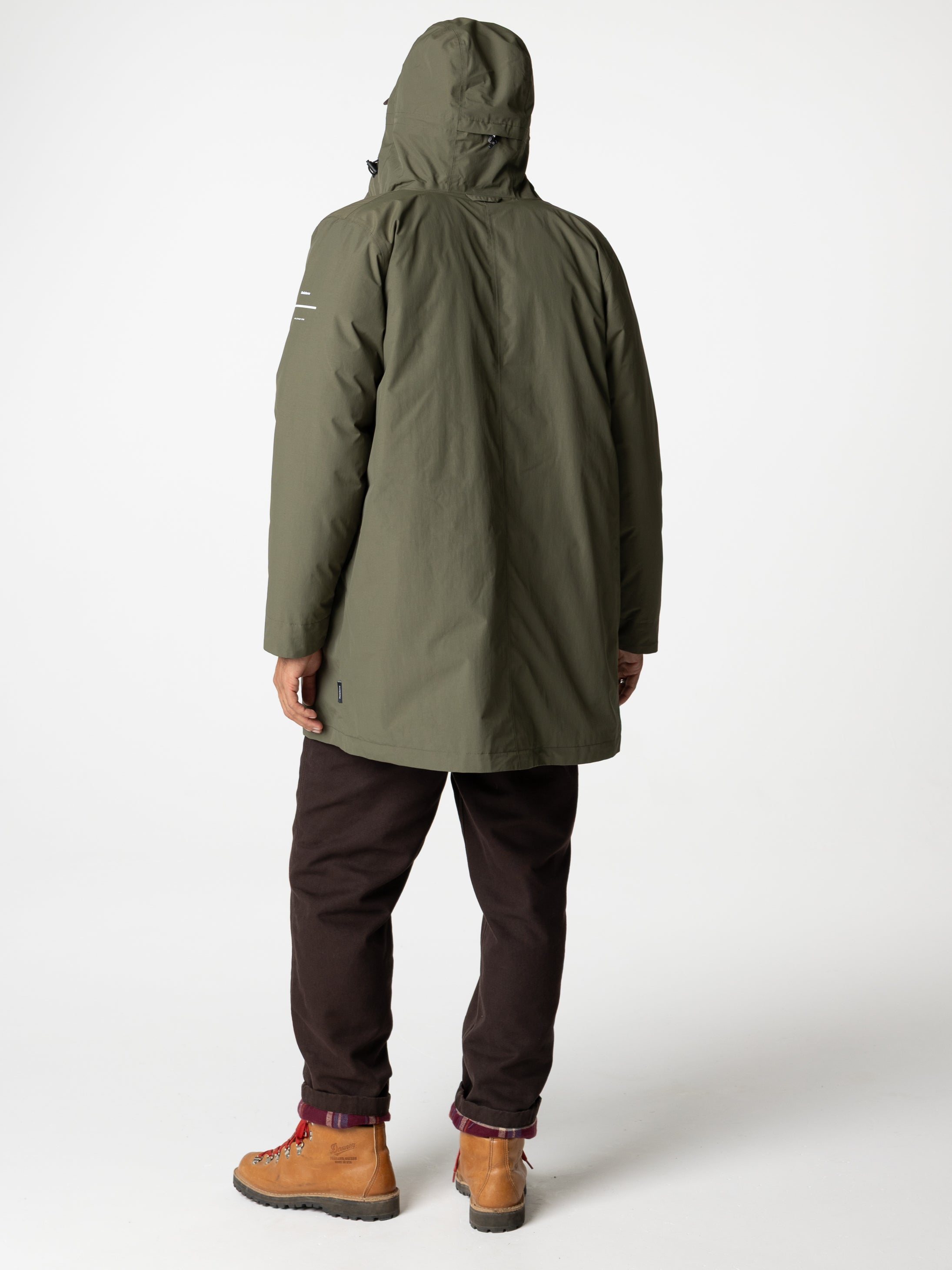 Recycled Waterproof Parka in Olive - Solway