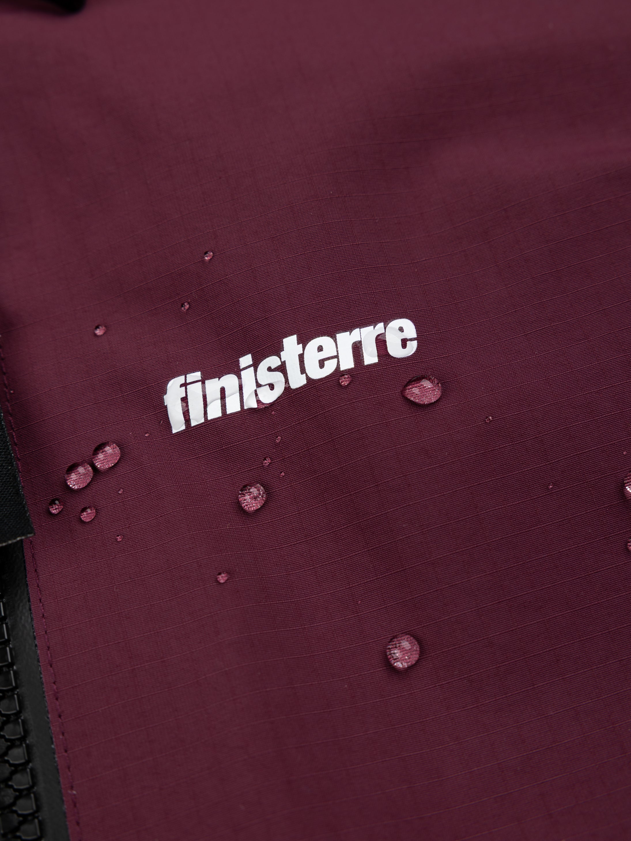 Recycled Waterproof Jacket in Plum - Stormbird