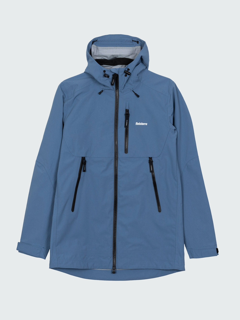 Recycled Waterproof Jacket in Blue - Stormbird