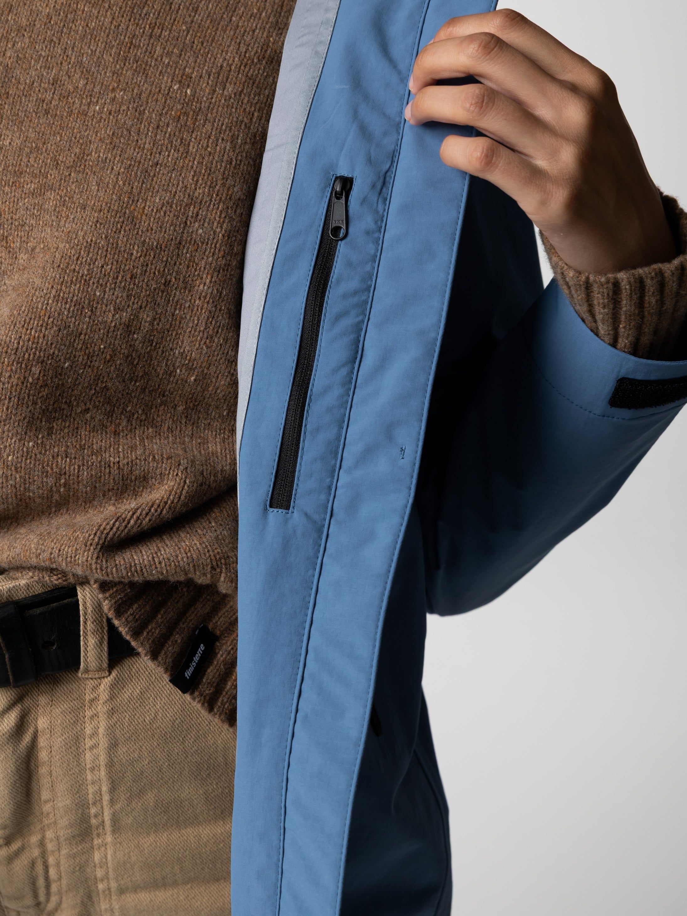 Recycled Waterproof Jacket in Blue - Stormbird