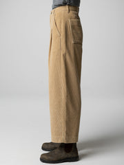 Organic Cotton Cord Trouser in Flint - Studio
