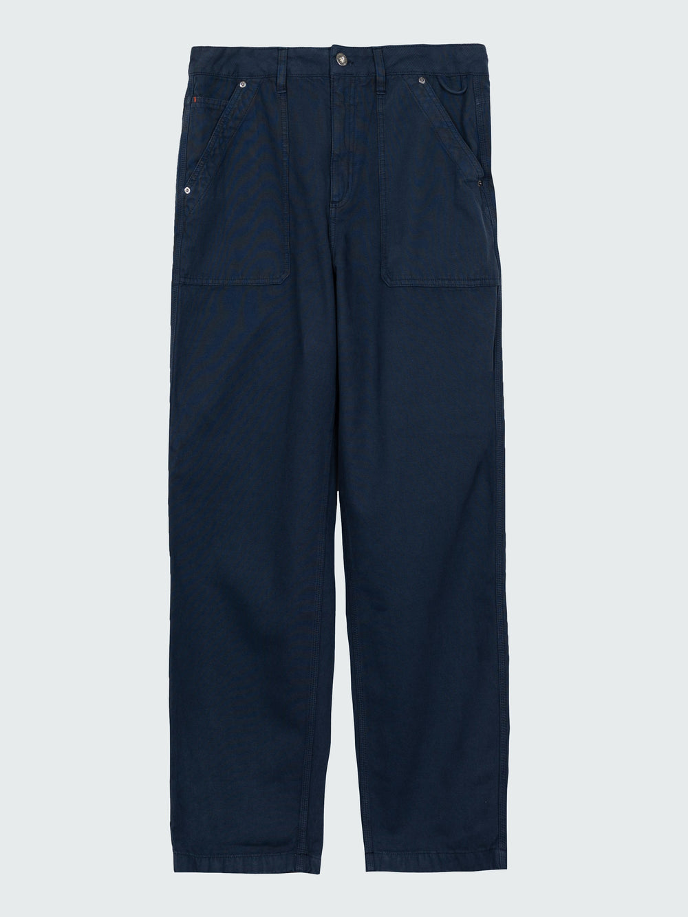 Organic Cotton Trouser in Navy - Basset