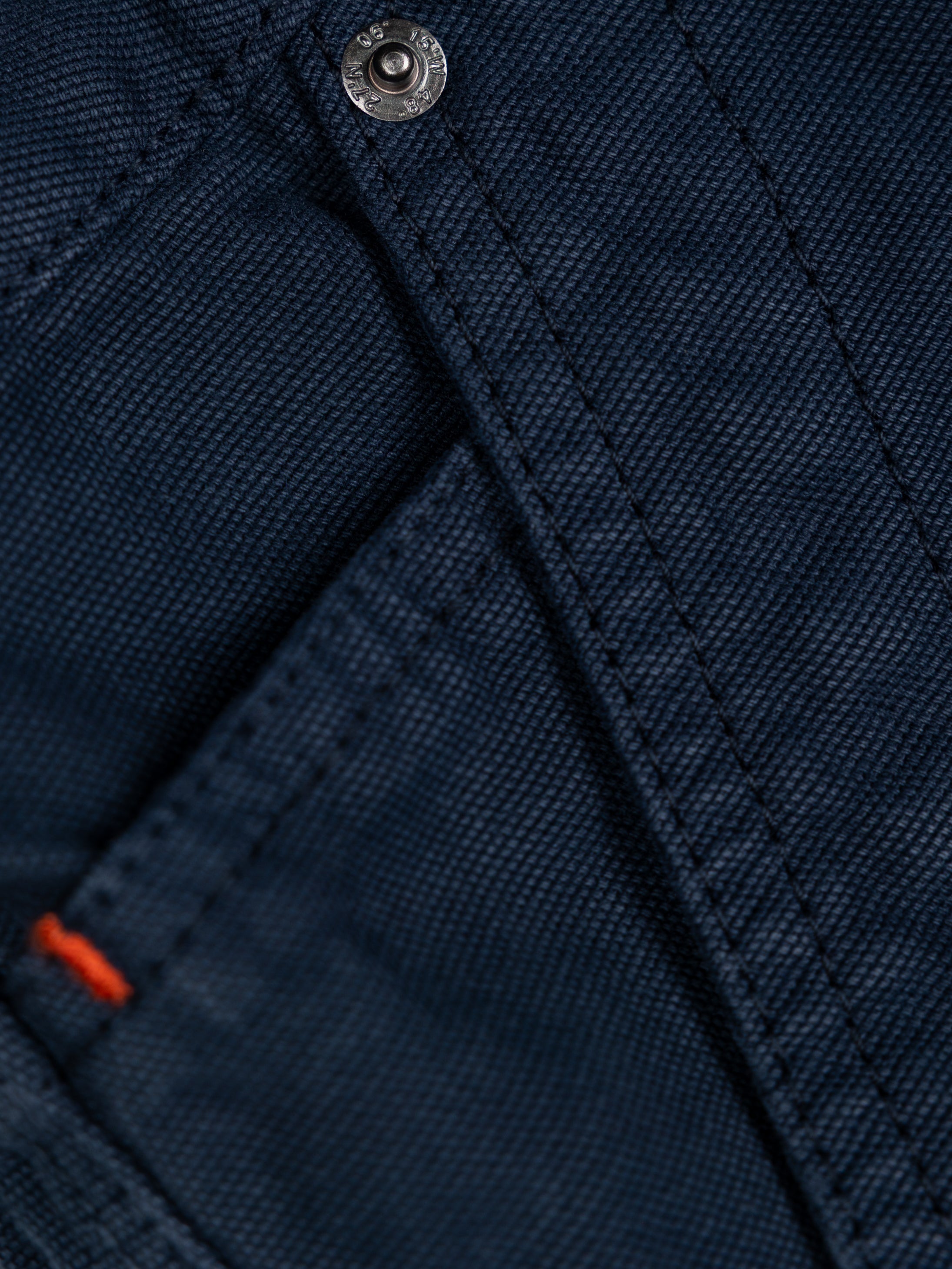 Organic Cotton Trouser in Navy - Basset