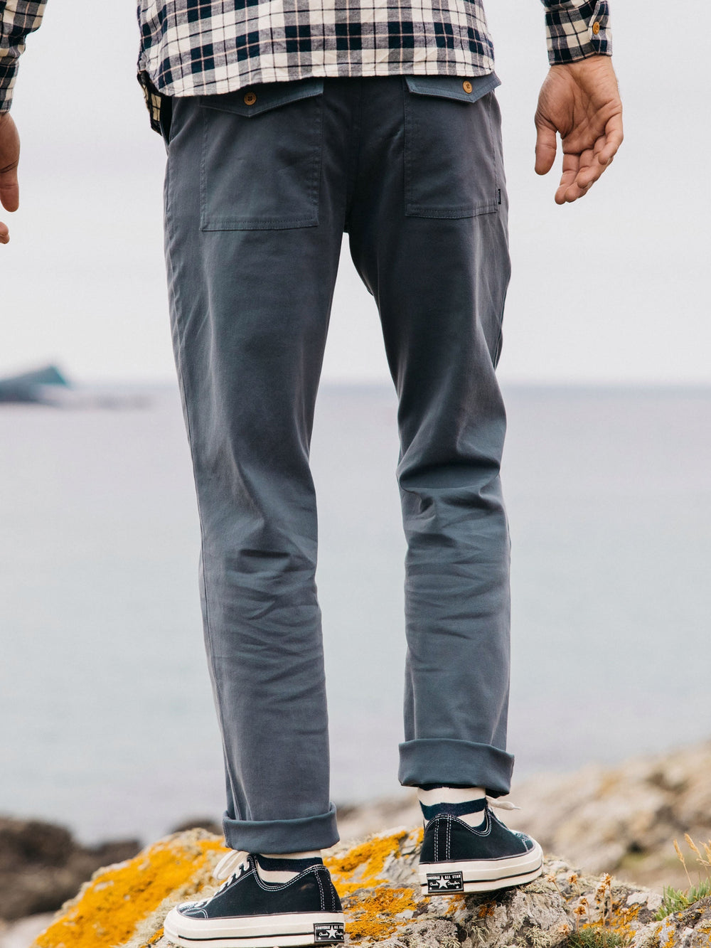 Koerner Trouser in Airforce Blue