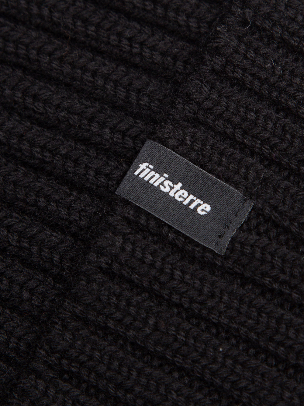 Fisherman Beanie in Black