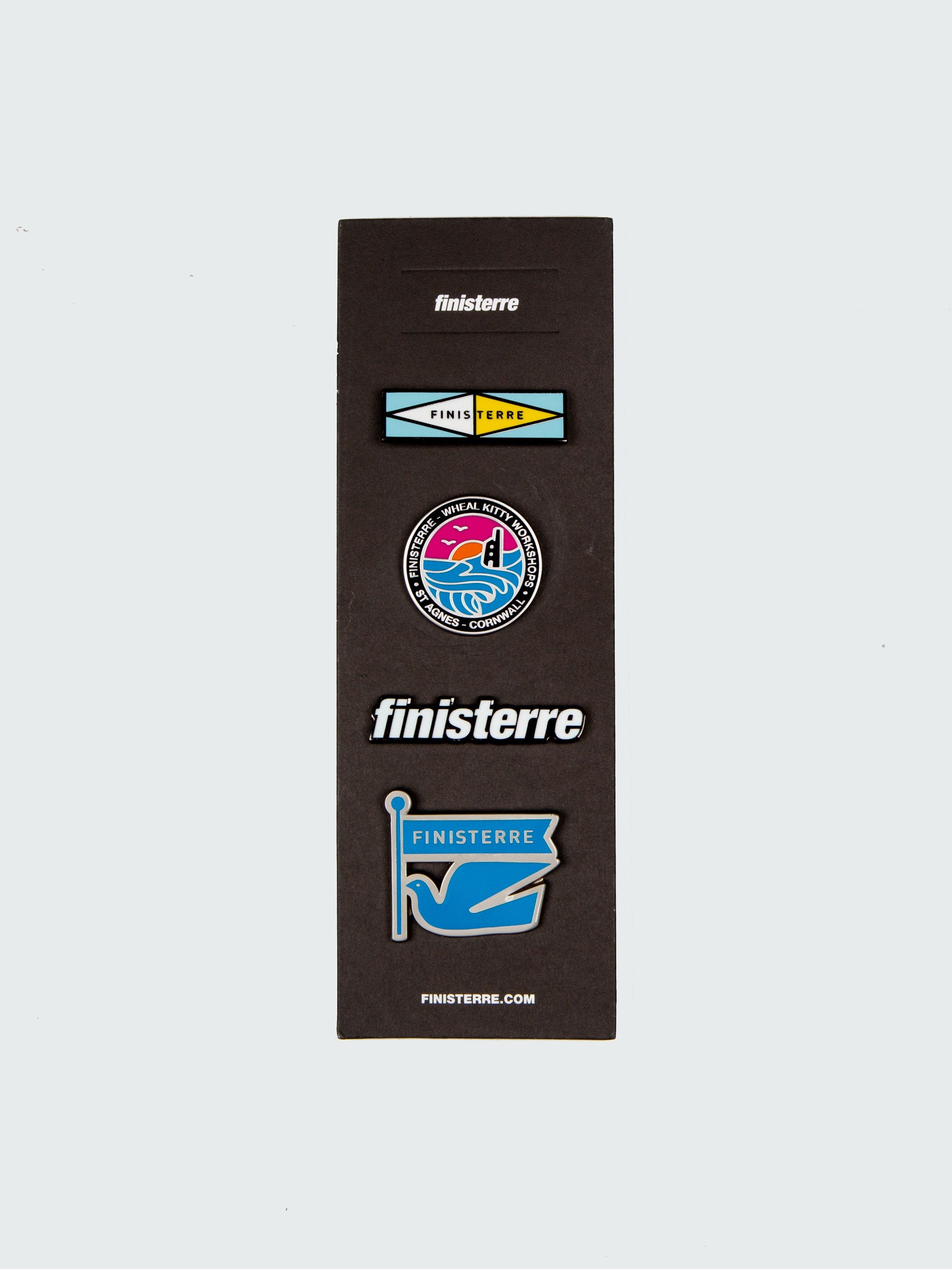 Metal Blue Pin Badges