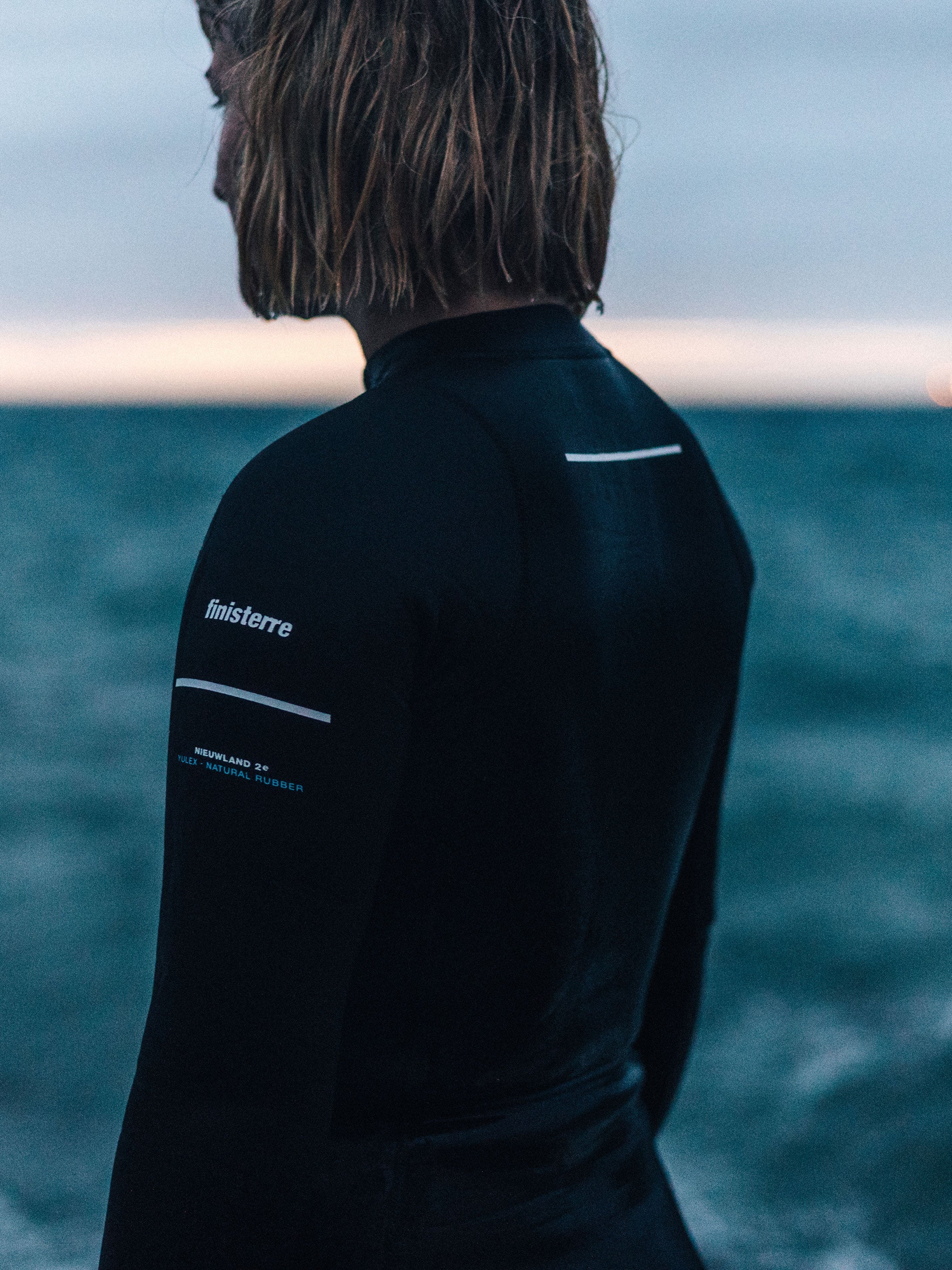 Nieuwland 2e Yulex Long Sleeve Top in Black