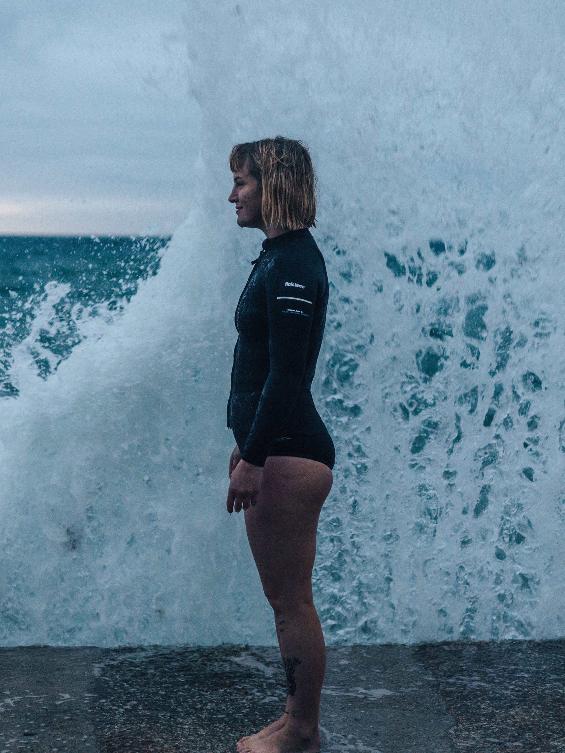 Nieuwland 2e Yulex Long Sleeve Top in Black