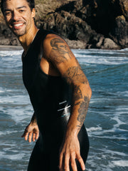 Nieuwland Yulex Sleeveless Shorty Wetsuit in Black