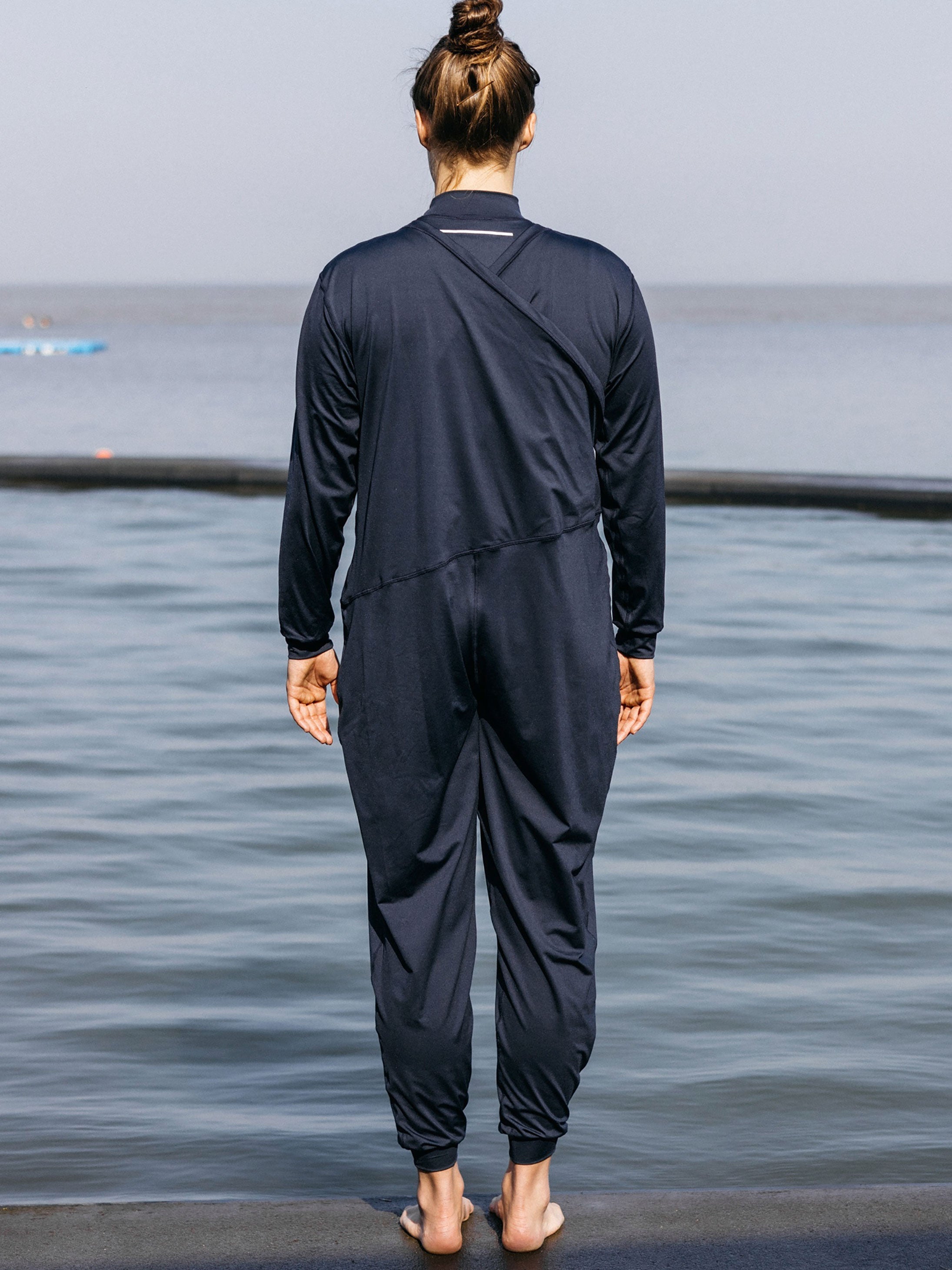 Into The Sea' Seasuit in Navy