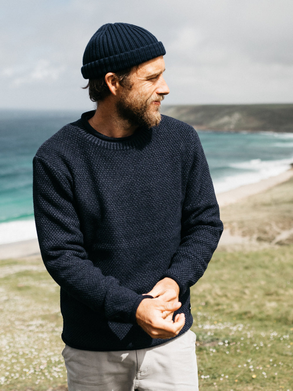 Barents Jumper in Indigo