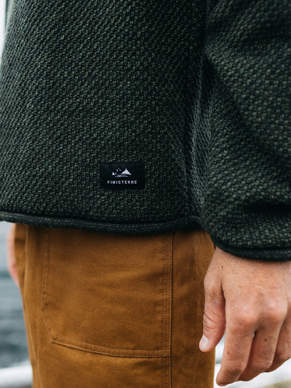 Barents Jumper in Olive