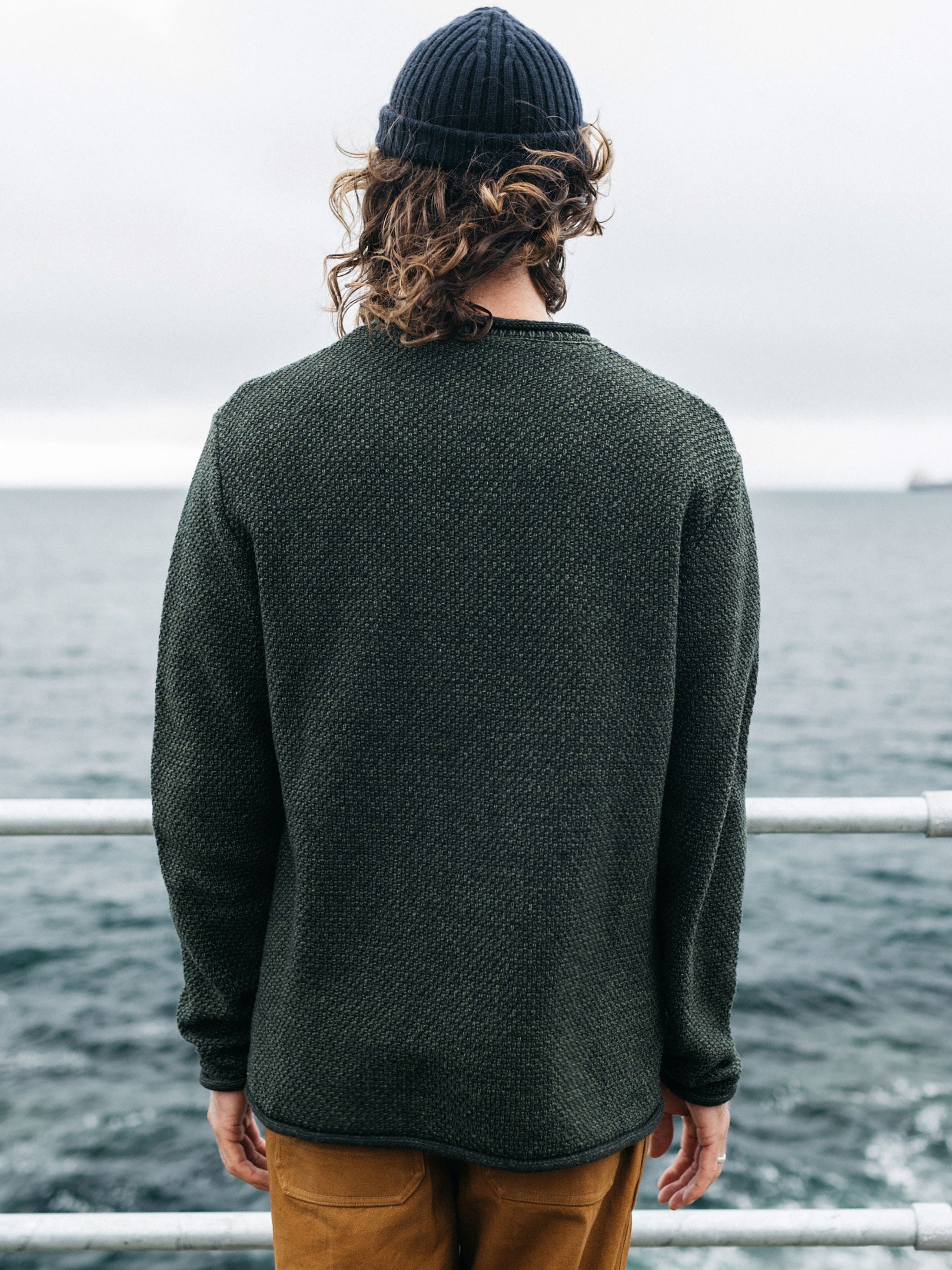 Barents Jumper in Olive