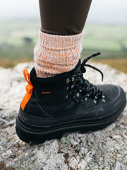 Kelson Sock in Dark Flame Marl