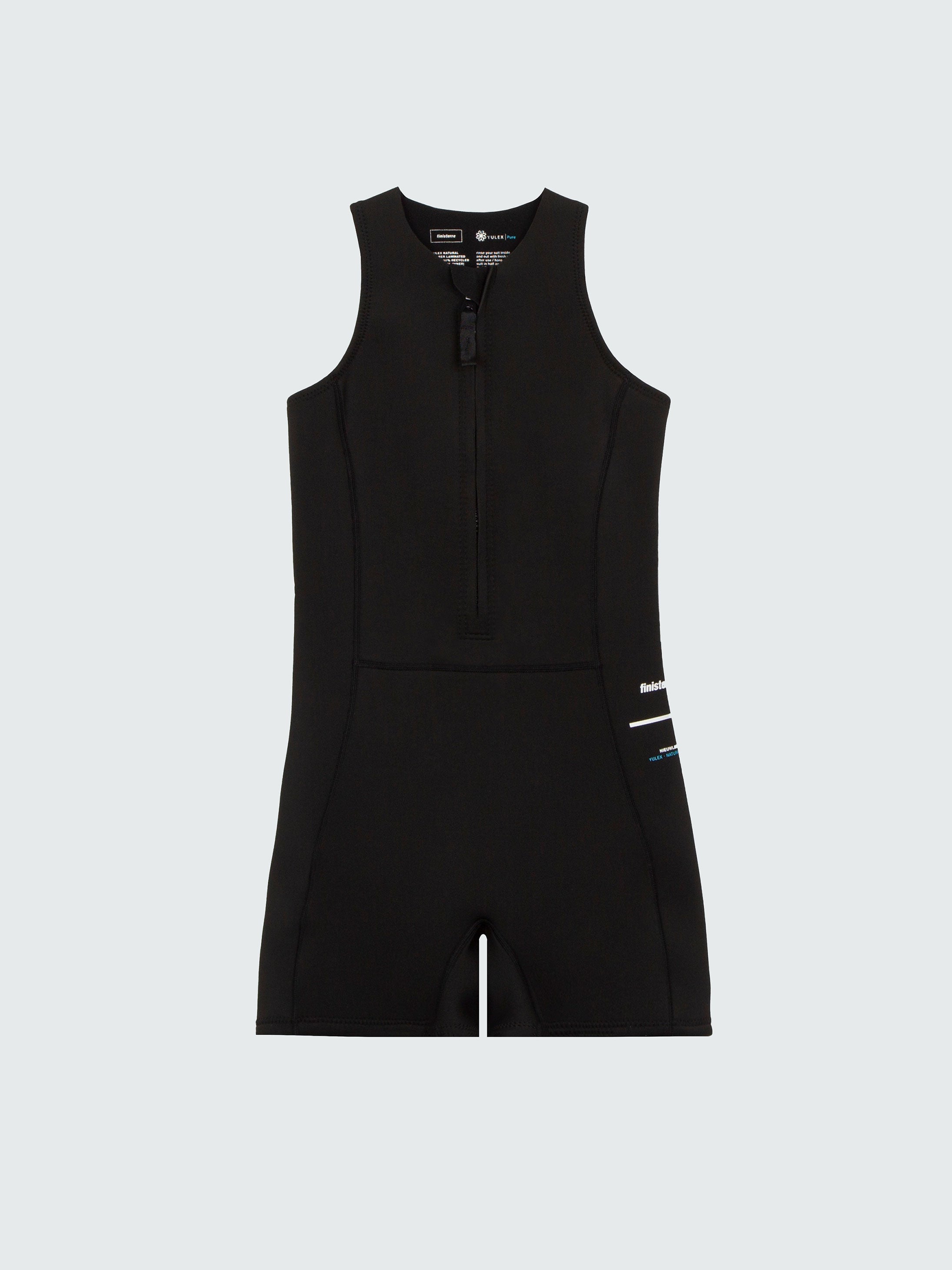 2e Yulex Sleeveless Shorty Wetsuit in Black