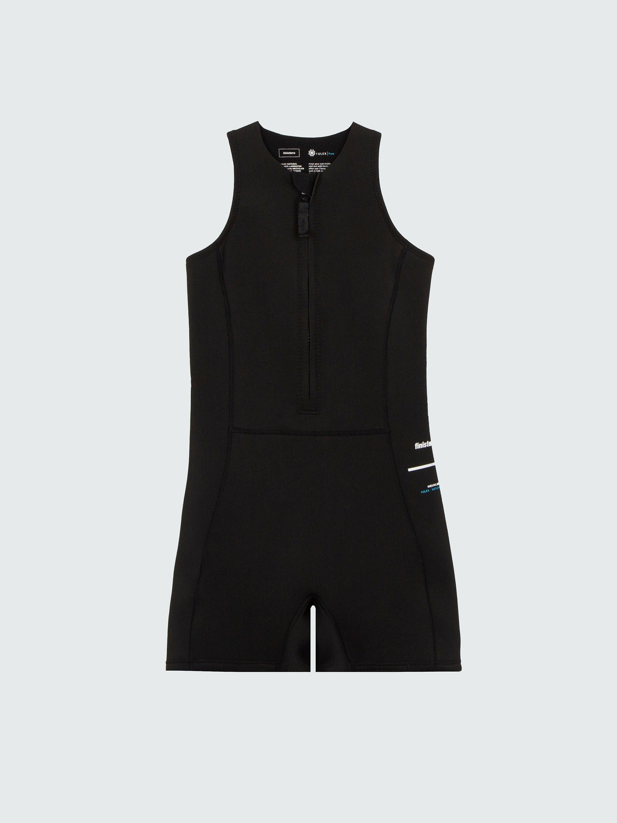 2e Yulex Sleeveless Shorty Wetsuit in Black
