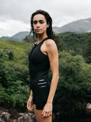 2e Yulex Sleeveless Shorty Wetsuit in Black