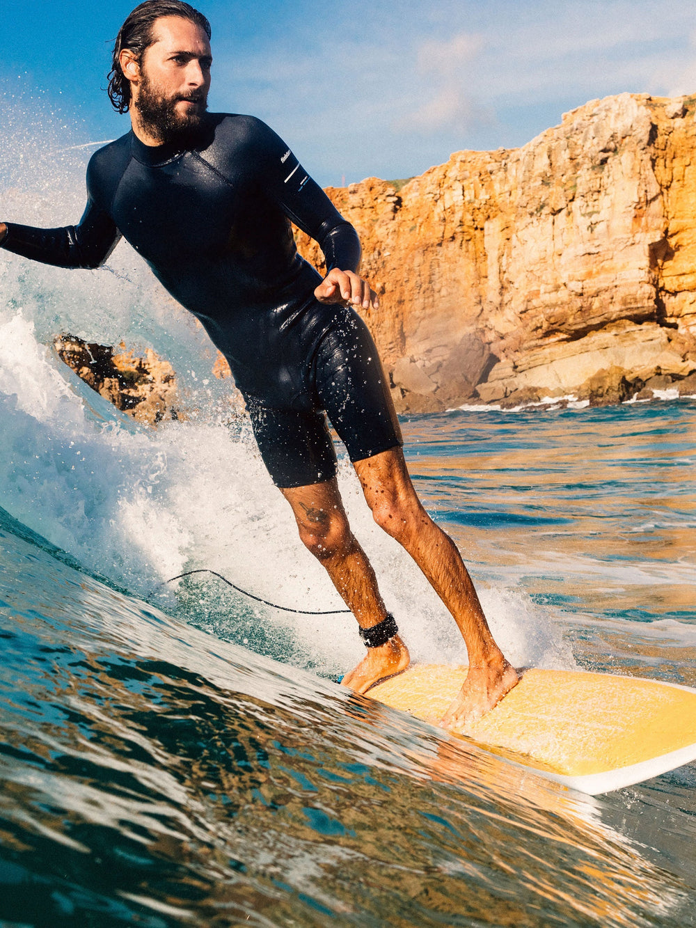 2e Yulex Long Sleeve Shorty Wetsuit in Dark Ozone
