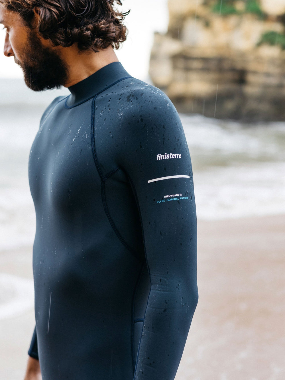 2e Yulex Long Sleeve Shorty Wetsuit in Dark Ozone