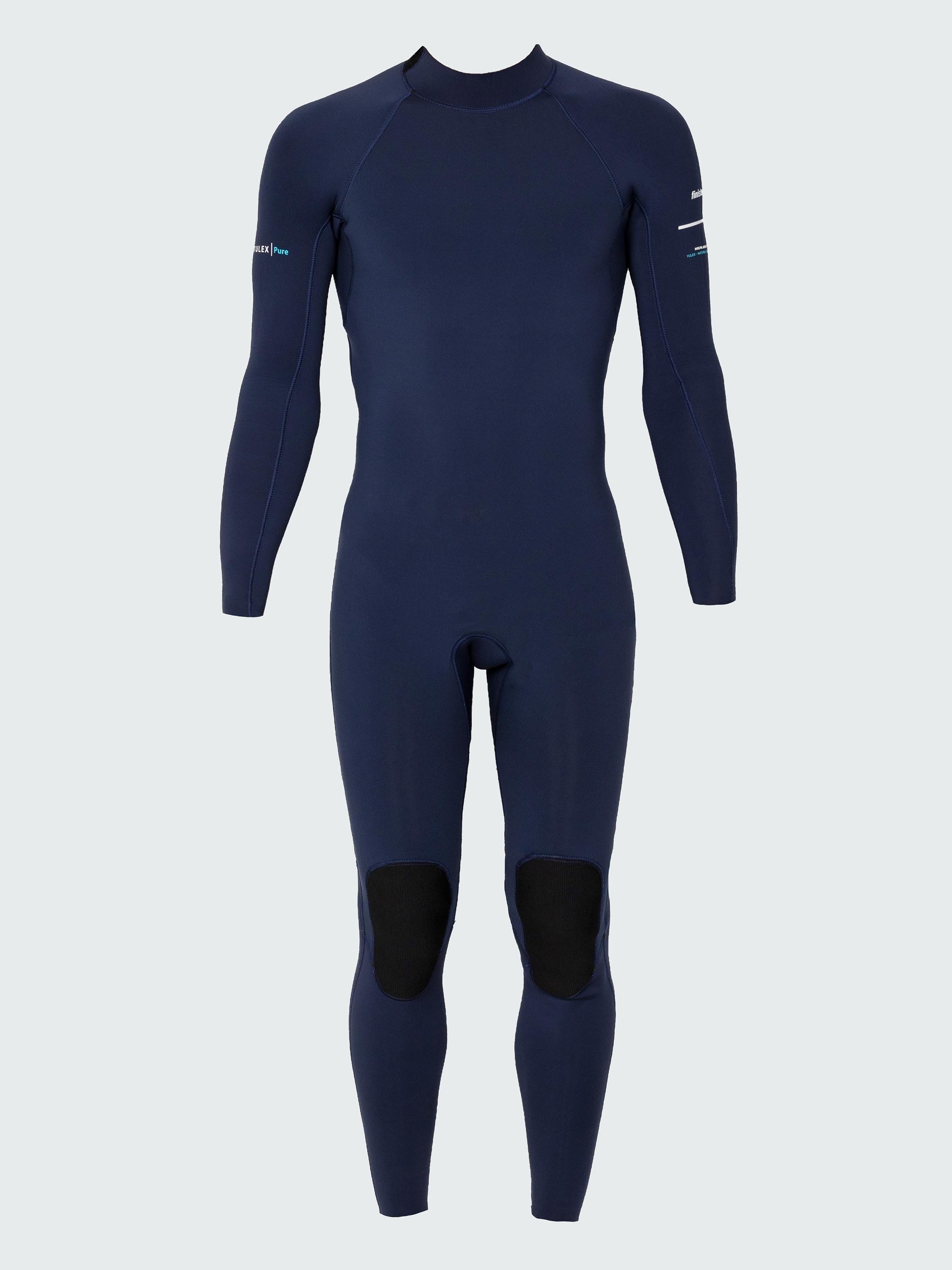 Nieuwland 3/2 Yulex Back Zip Wetsuit in Ink / Manuka