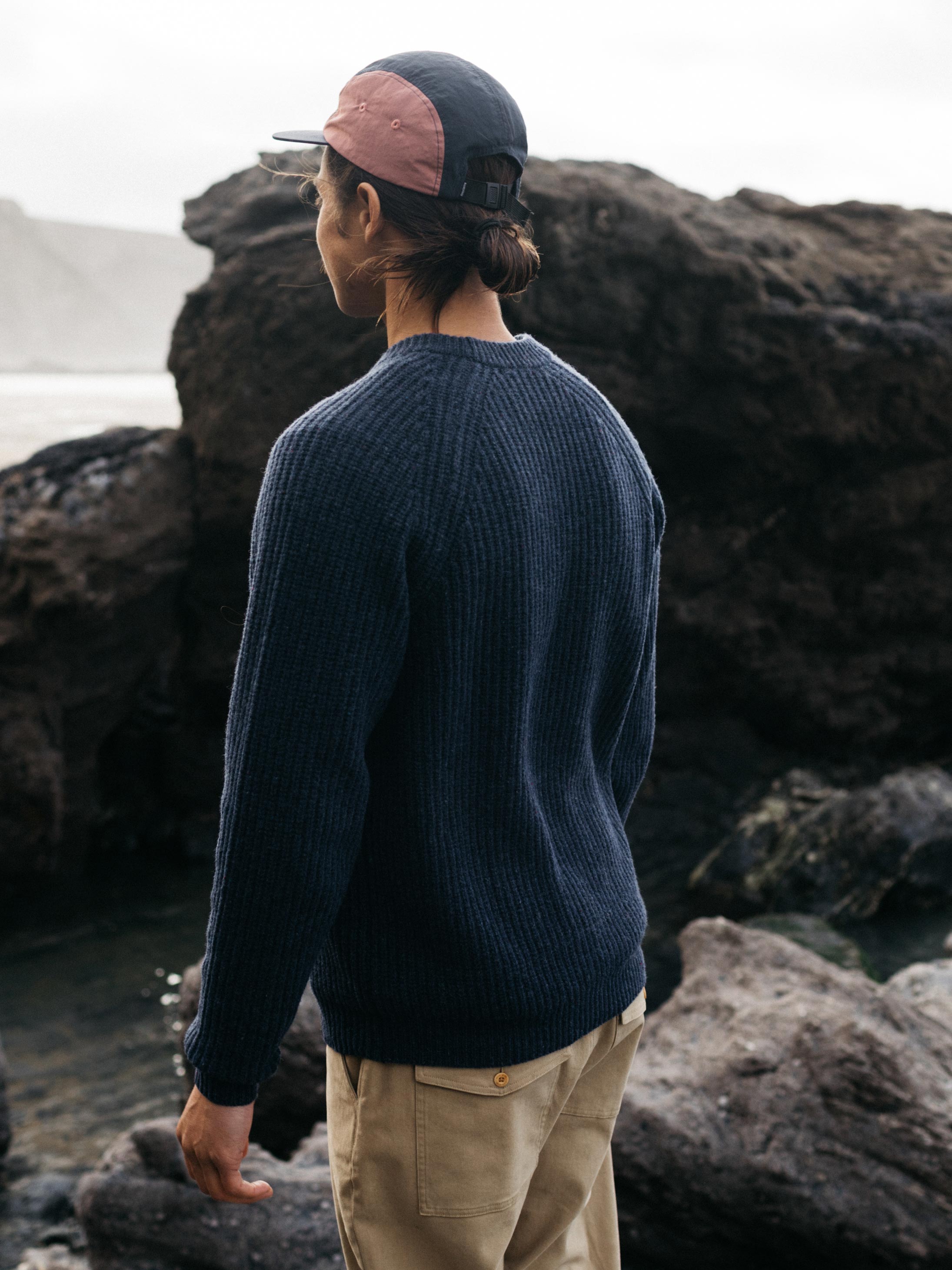Mora Knit Jumper in Navy