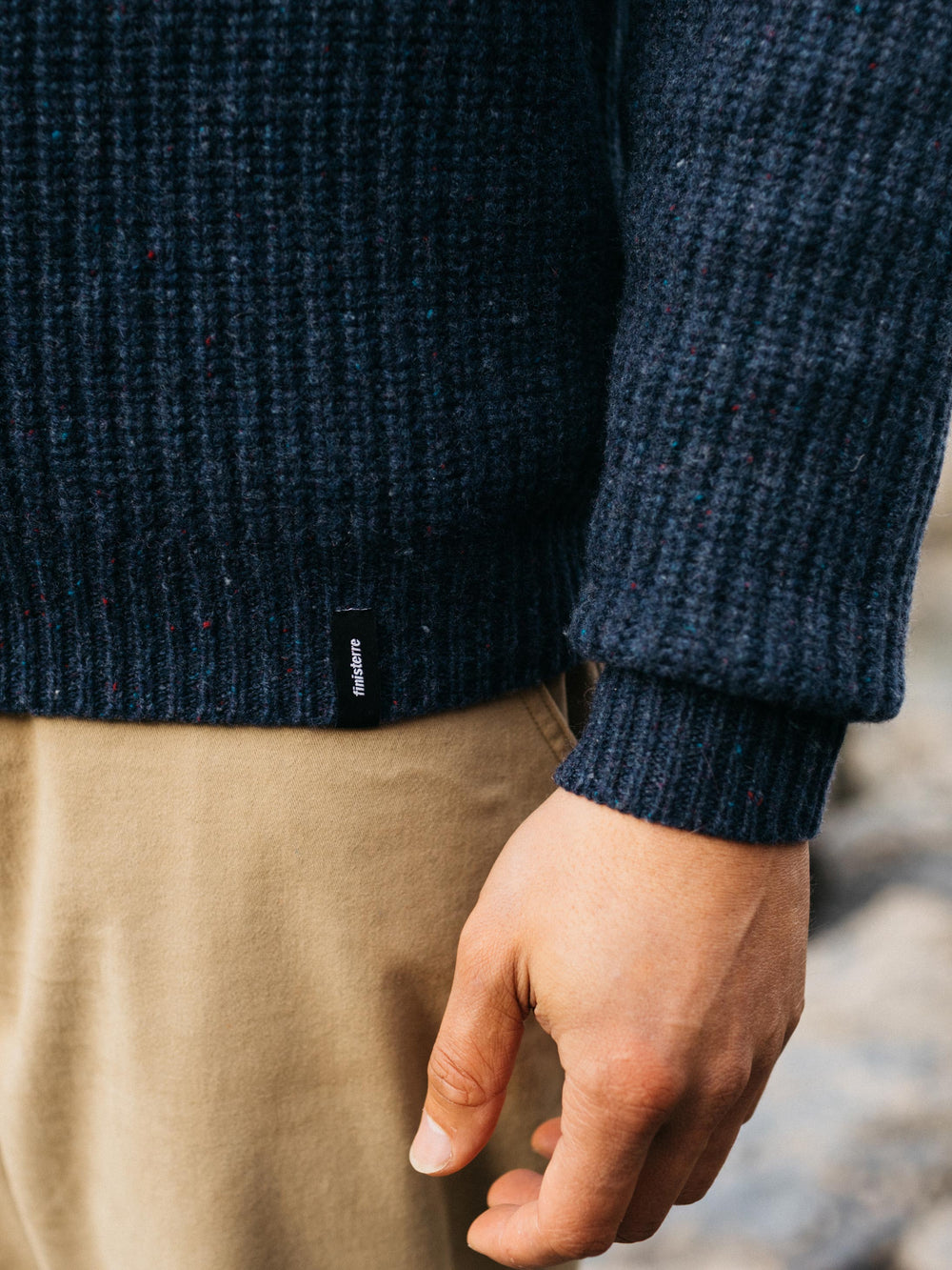 Mora Knit Jumper in Navy