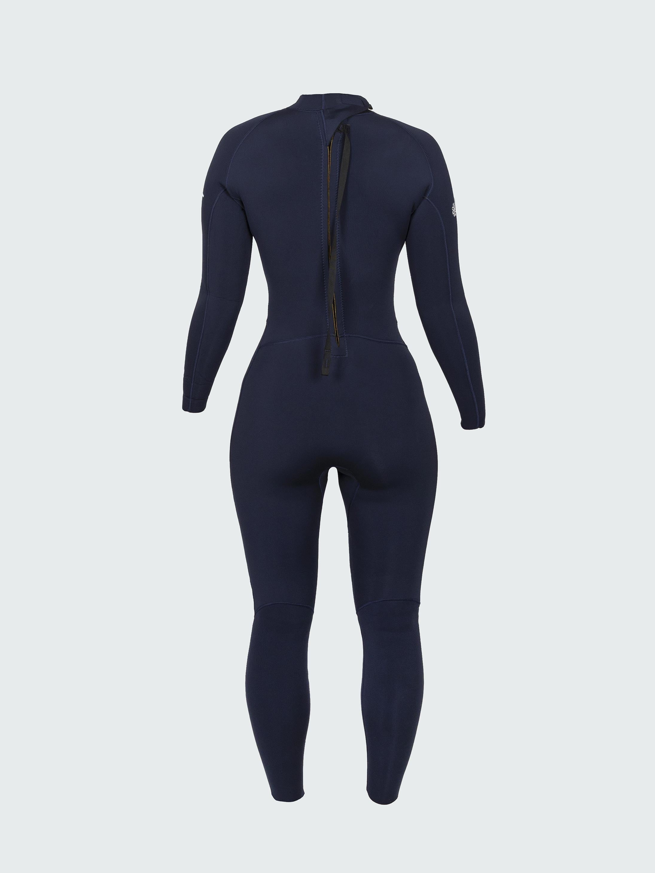 3/2 Yulex Back Zip Wetsuit in Ink / Manuka