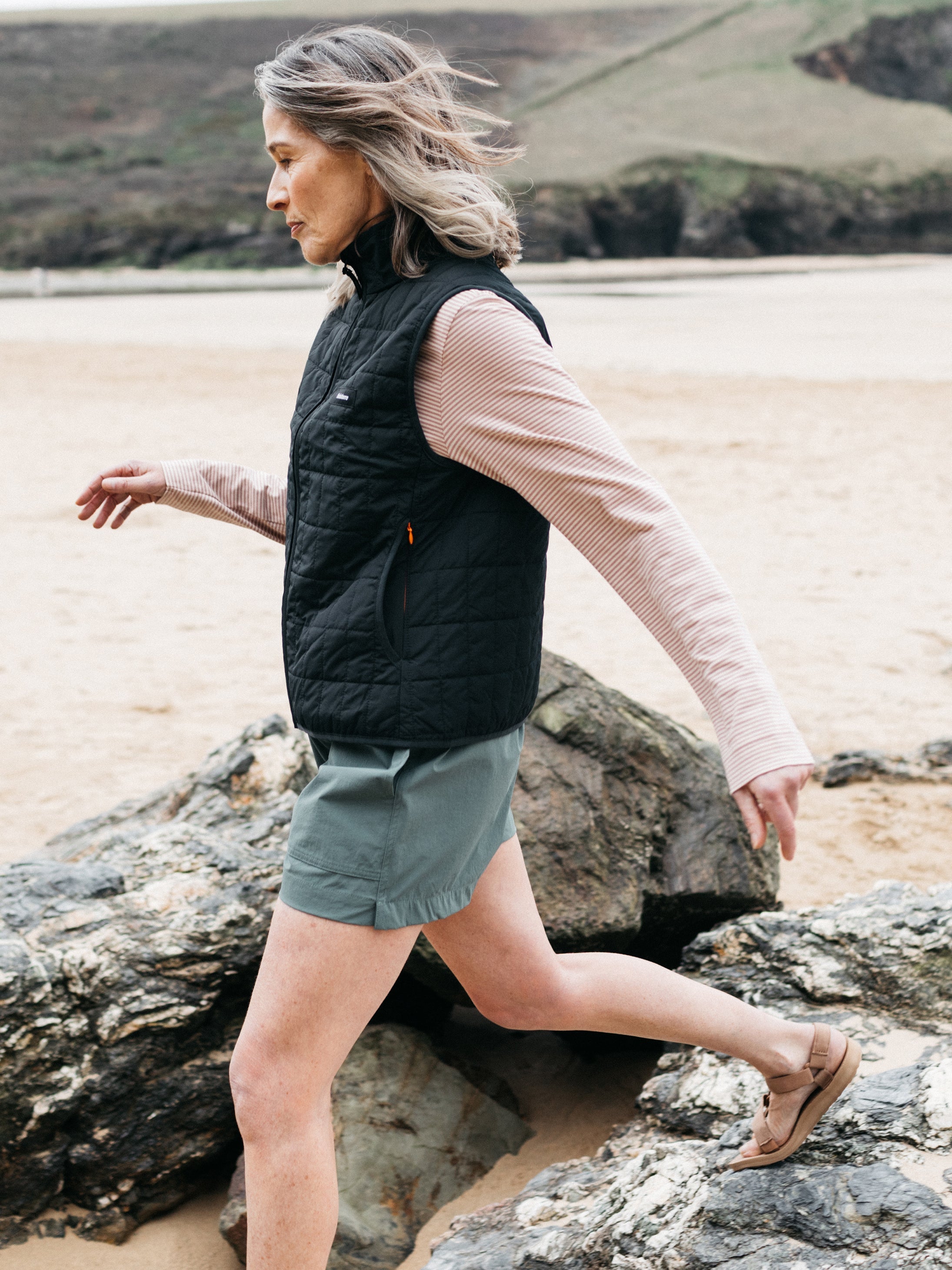 Firecrest Gilet in Black