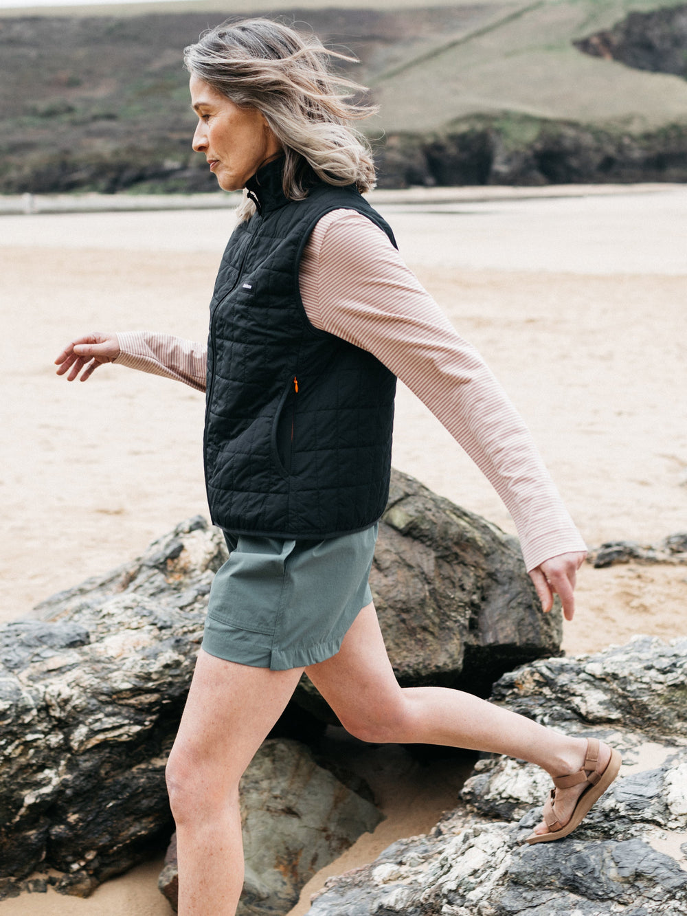 Firecrest Gilet in Black