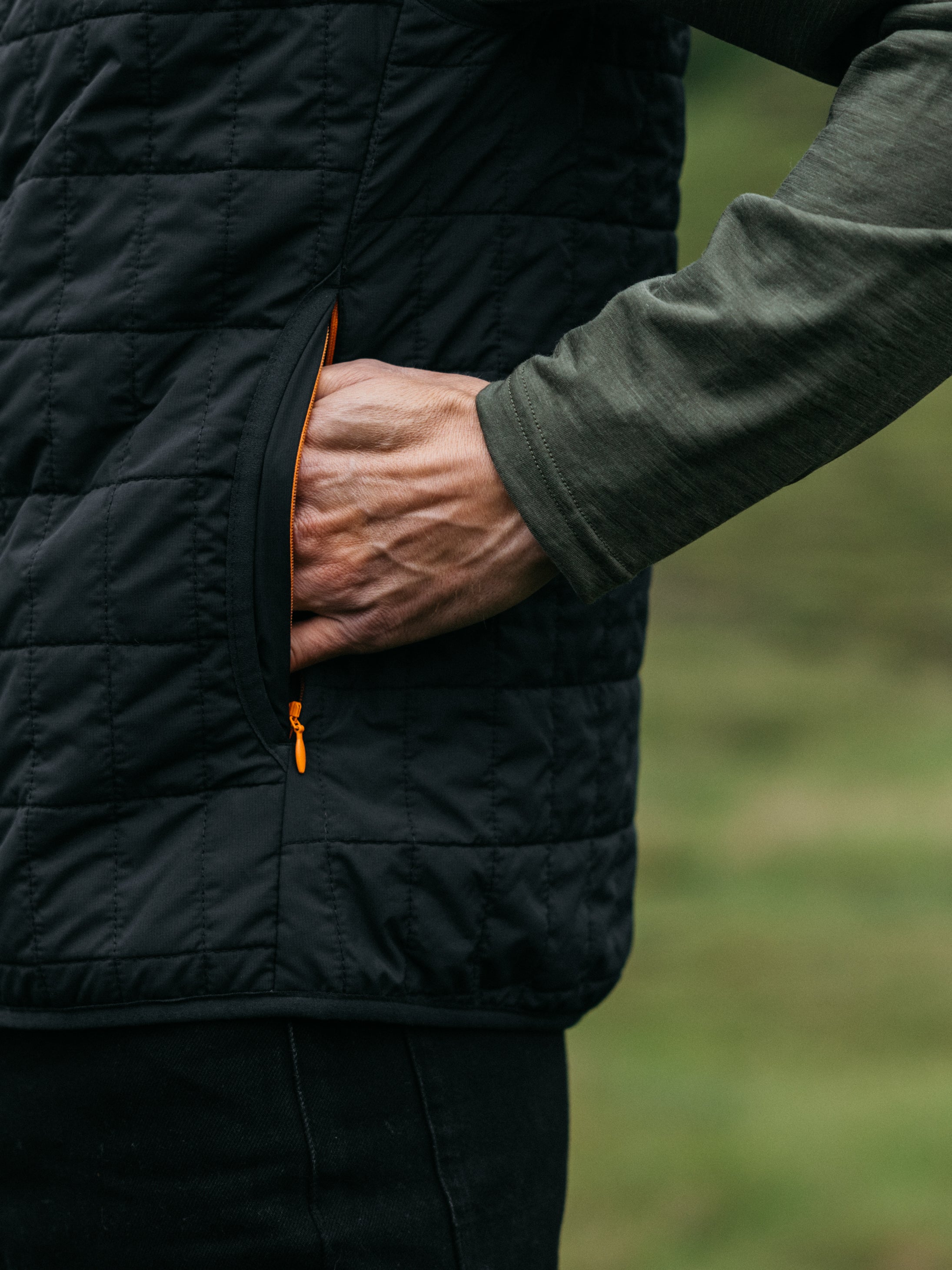 Firecrest Gilet in Black